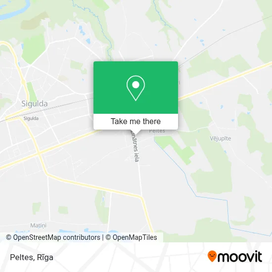 Peltes map
