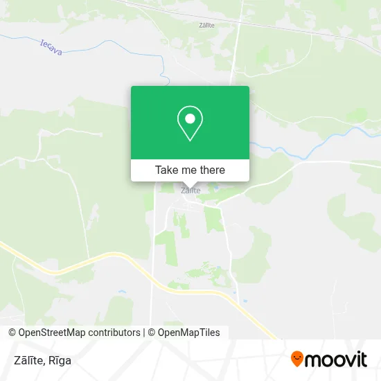 Zālīte map