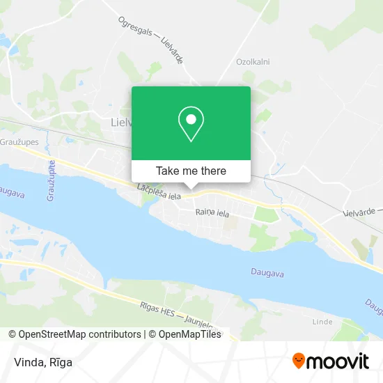 Vinda map