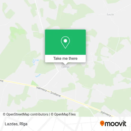Lazdas map