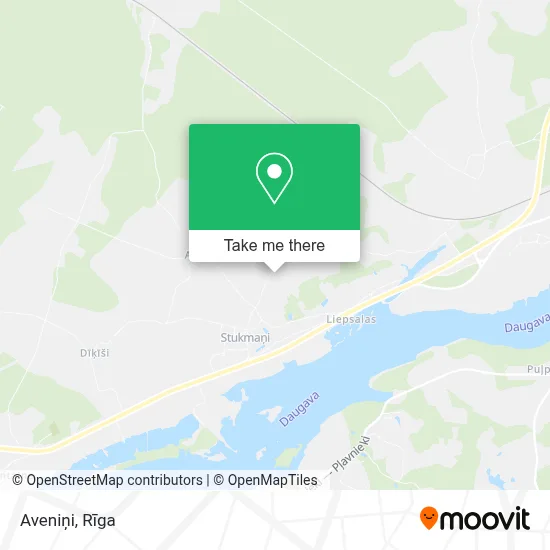 Aveniņi map