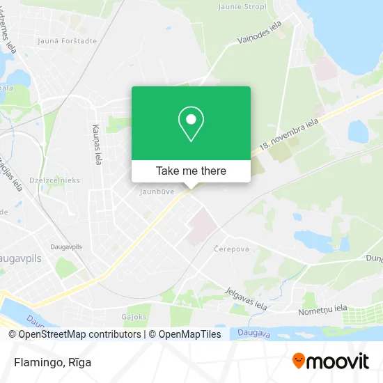 Flamingo map