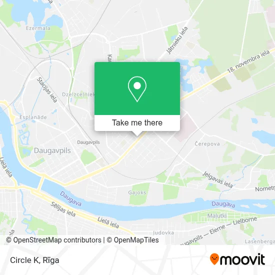 Circle K map