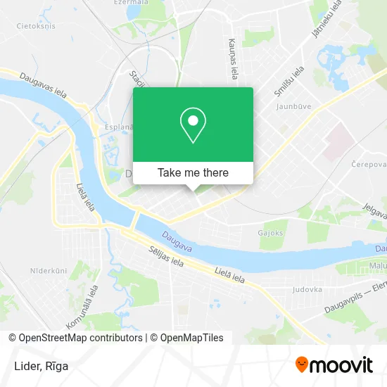 Lider map