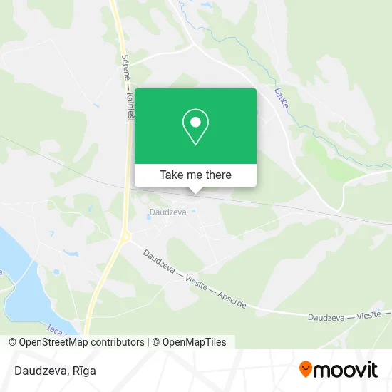 Daudzeva map