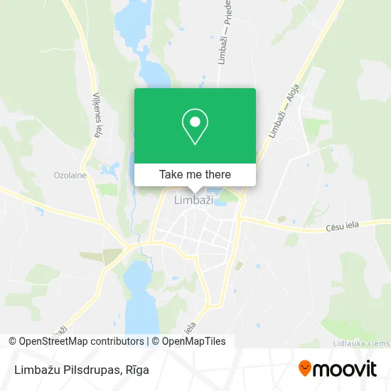 Limbažu Pilsdrupas map