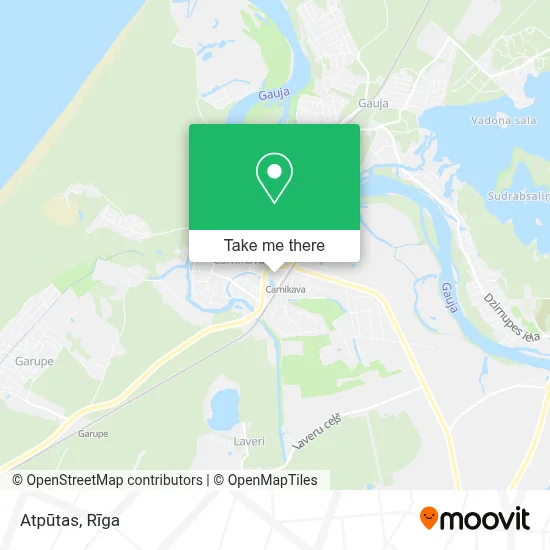 Atpūtas map