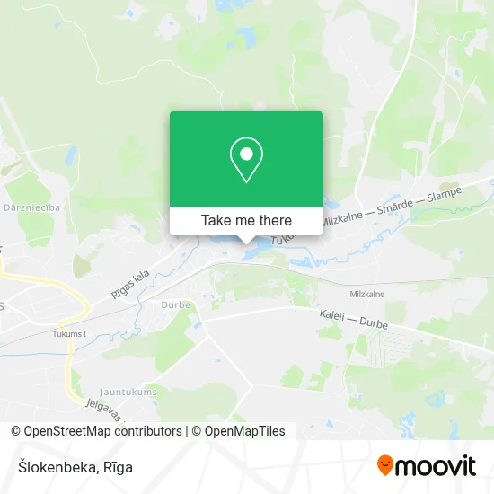 Šlokenbeka map