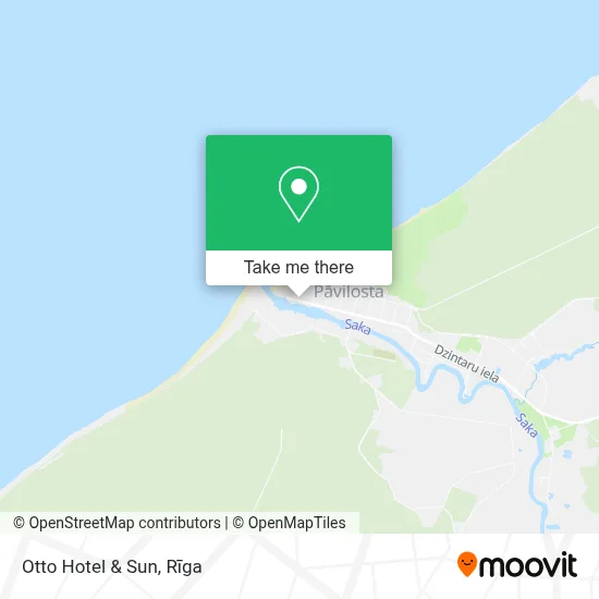 Otto Hotel & Sun map