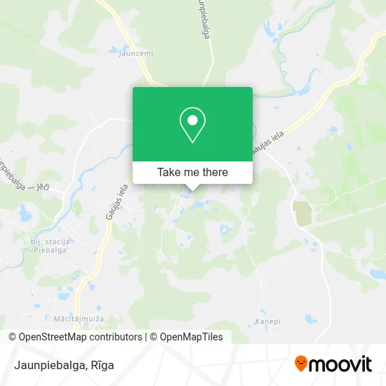 Jaunpiebalga map