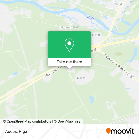 Auces map