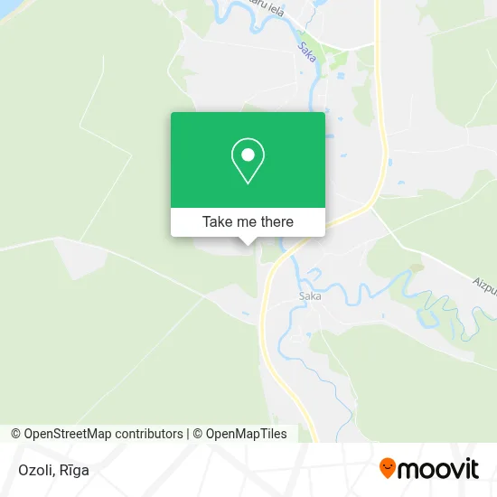 Ozoli map