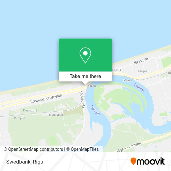 Swedbank map