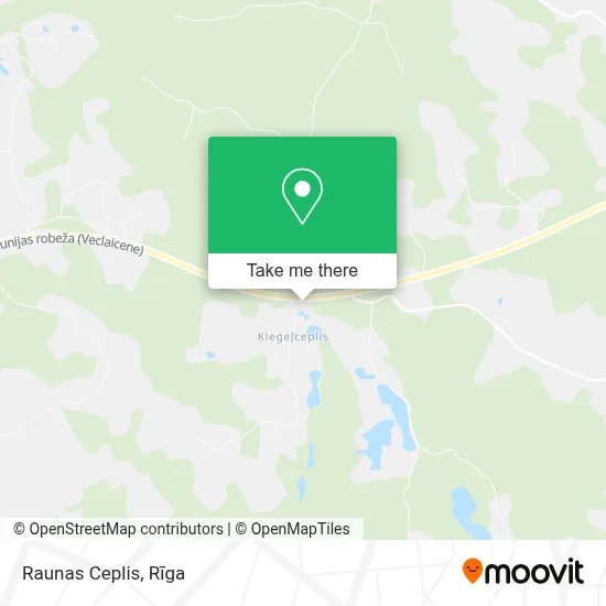 Raunas Ceplis map