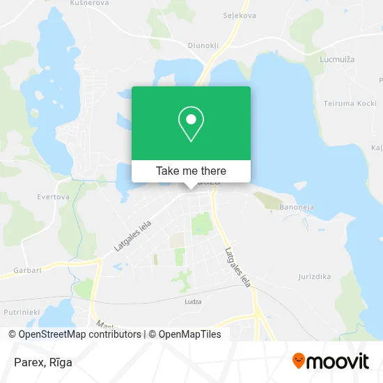 Parex map