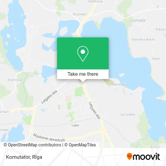 Komutator map