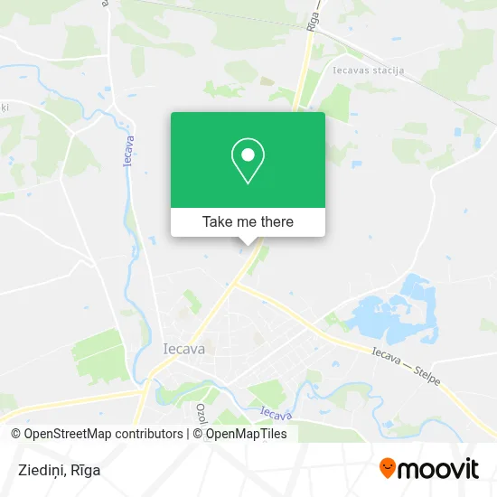 Ziediņi map