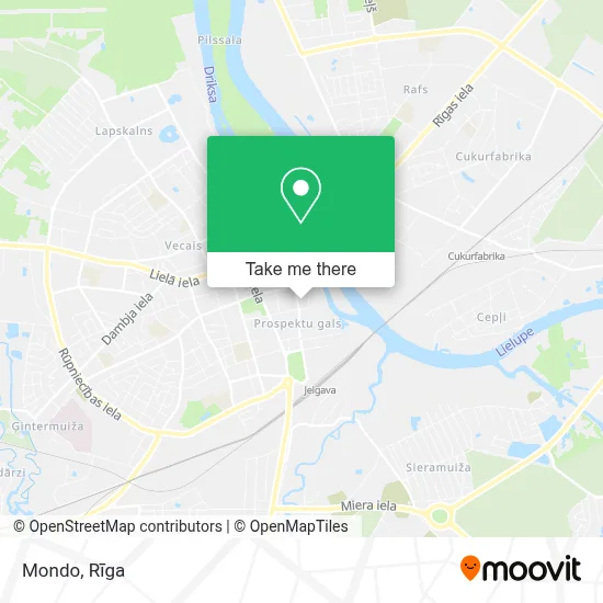 Mondo map
