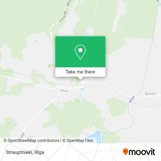 Strauptnieki map