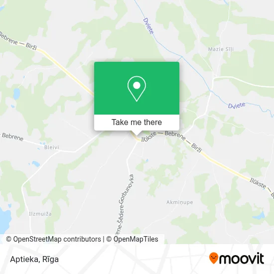 Aptieka map