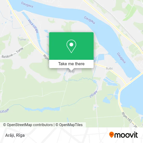 Arāji map