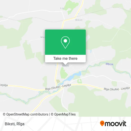 Biksti map