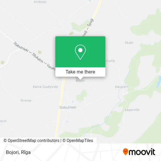 Bojori map