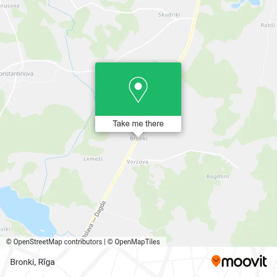 Bronki map