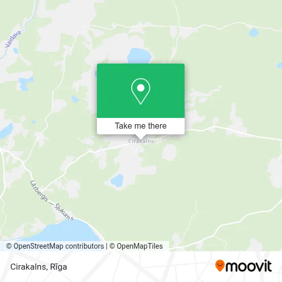 Cirakalns map