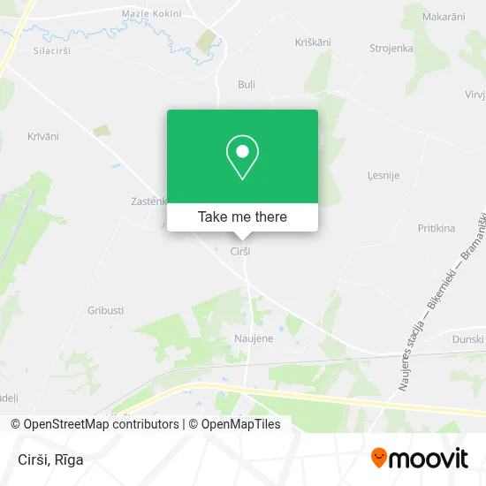 Cirši map