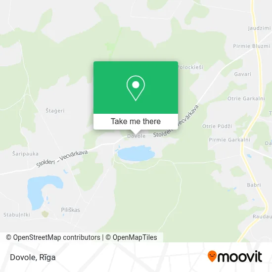 Dovole map