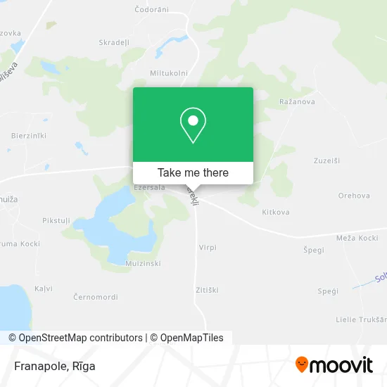 Franapole map
