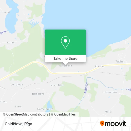 Galdišova map