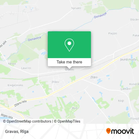 Gravas map