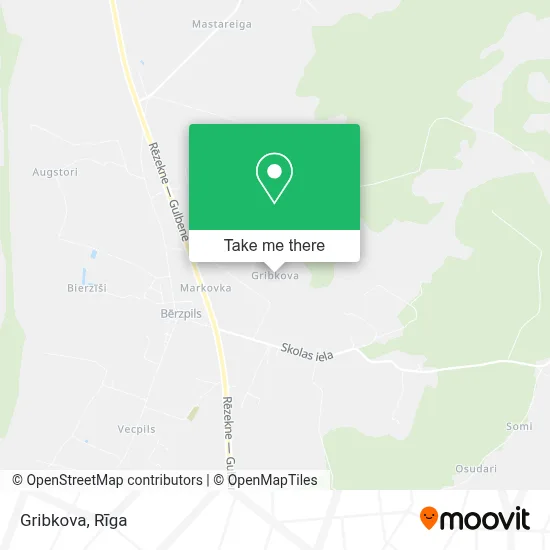 Gribkova map