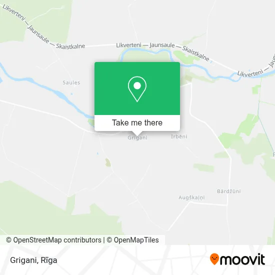 Grigani map