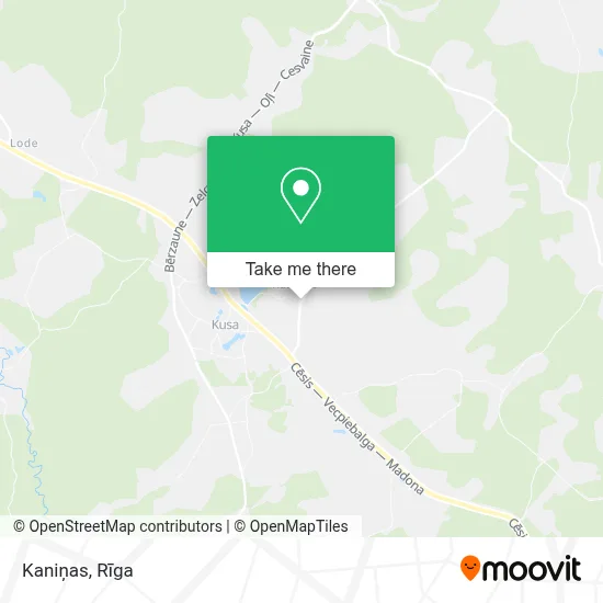 Kaniņas map