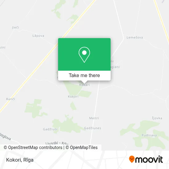 Kokori map
