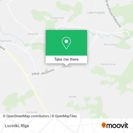 Locinīki map