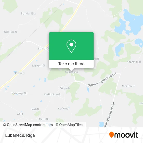 Lubaņecs map