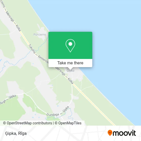 Ģipka map
