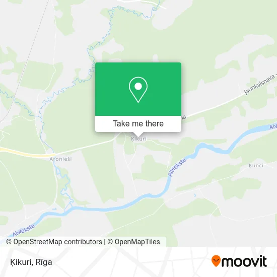 Ķikuri map