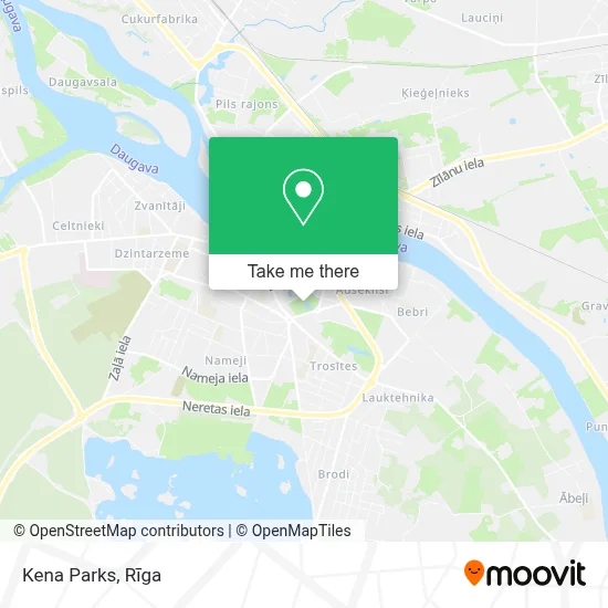 Kena Parks map