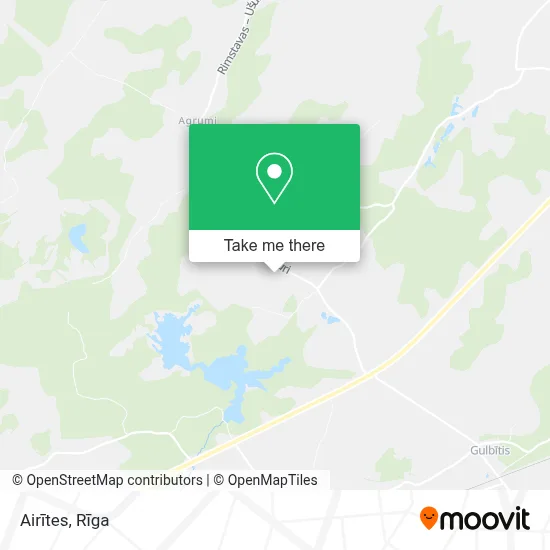Airītes map
