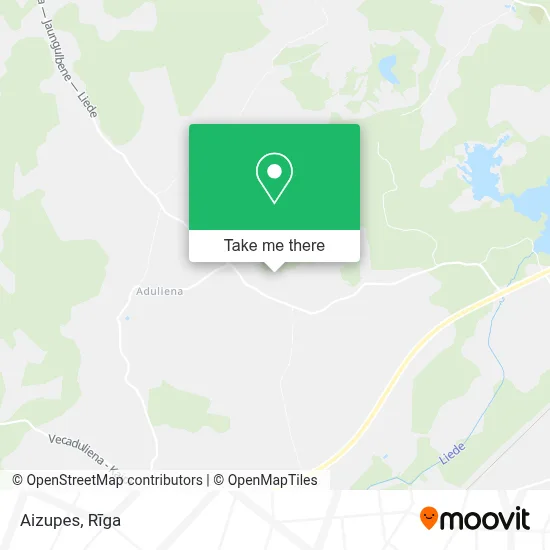 Aizupes map