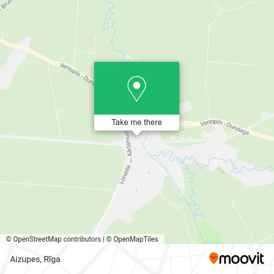 Aizupes map