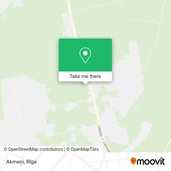 Akmeņi map