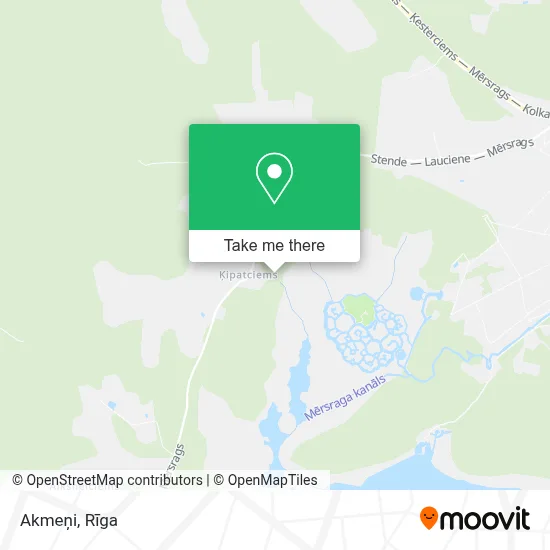 Akmeņi map