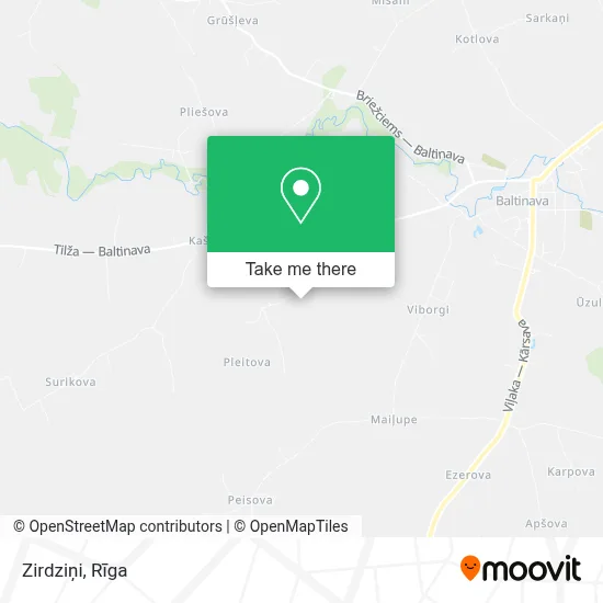 Zirdziņi map