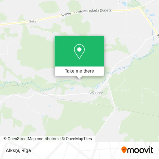 Alksņi map